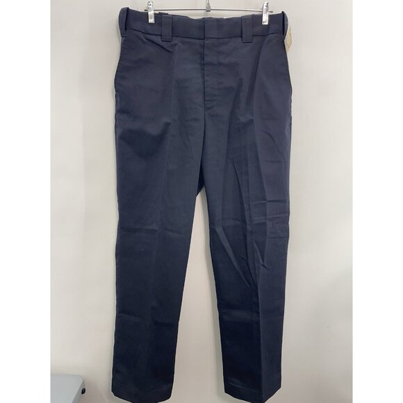 Flying Cross Valor Twill Pants Uniform Trousers Flex Waistband Navy Blue 36x32 - Picture 1 of 13